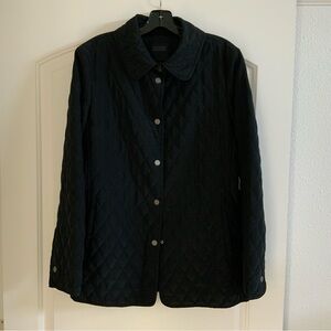 Women’s Black Quilted Hilary Radley Jacket